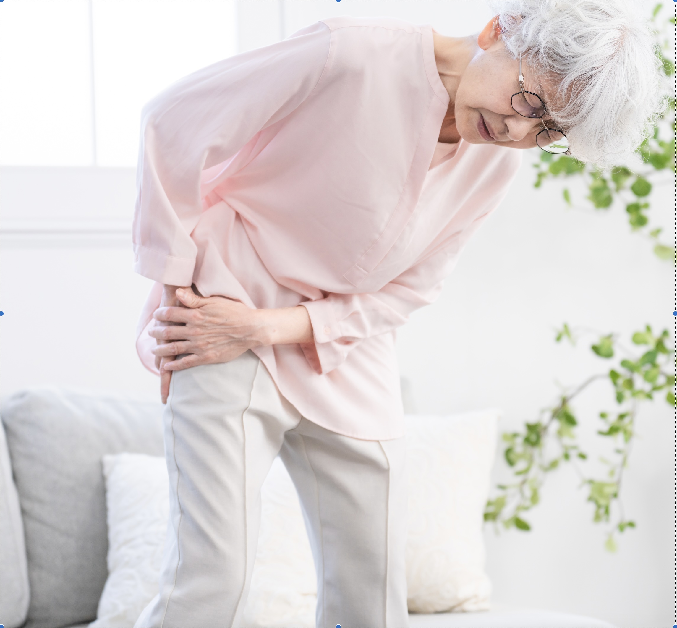 Lumbosciatica — pain radiating down the leg